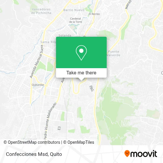 Confecciones Msd map