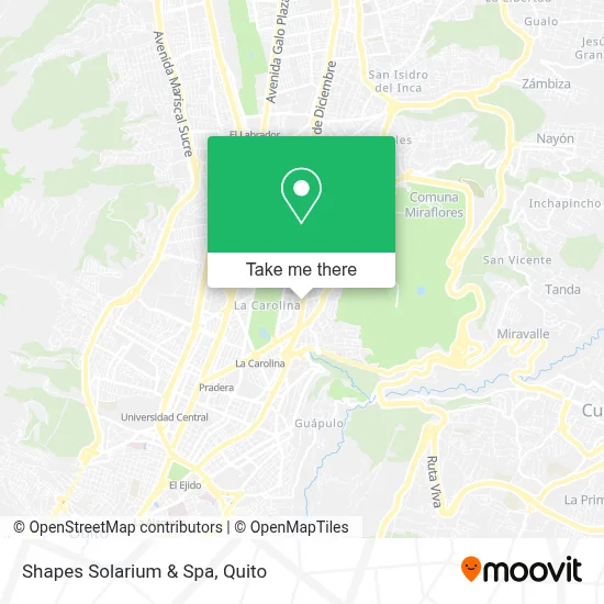 Shapes Solarium & Spa map