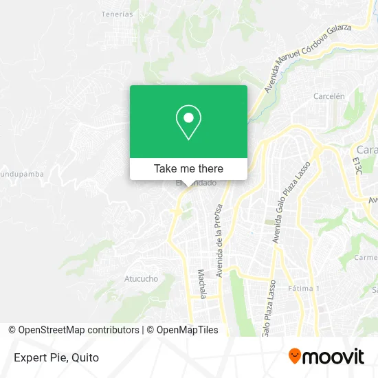Expert Pie map