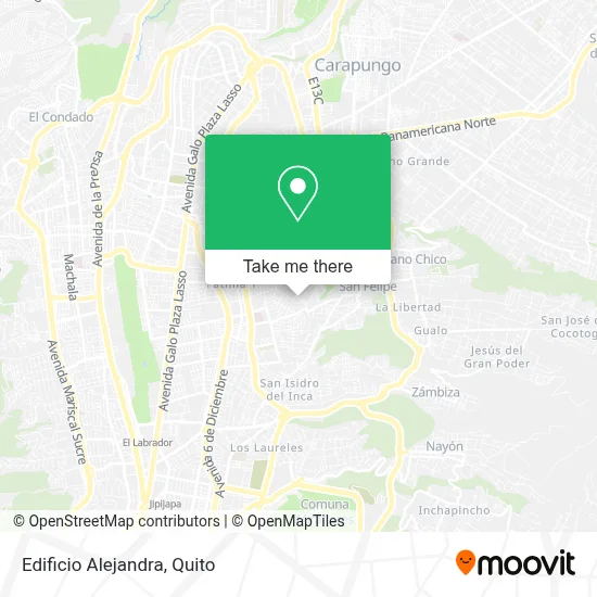 Edificio Alejandra map