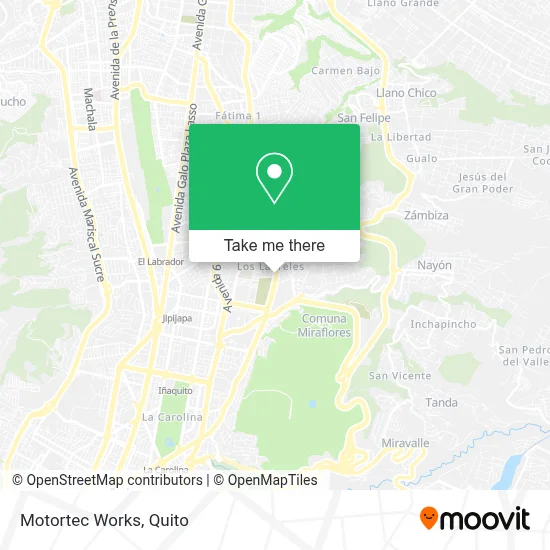 Motortec Works map