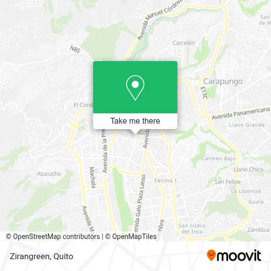Zirangreen map