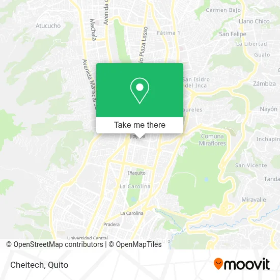 Cheitech map