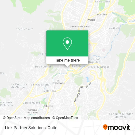 Link Partner Solutions map