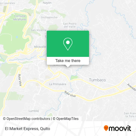 El Market Express map