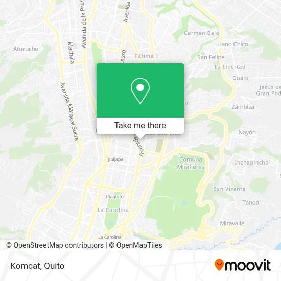 Komcat map