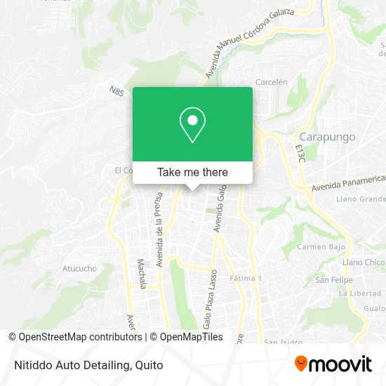 Nitiddo Auto Detailing map