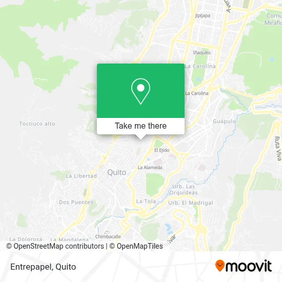 Entrepapel map