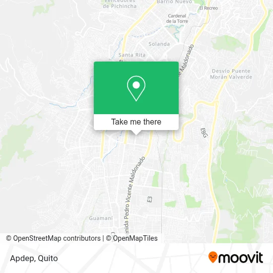 Apdep map