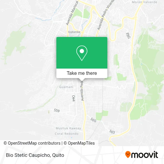 Bio Stetic Caupicho map