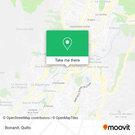 Bonanit map