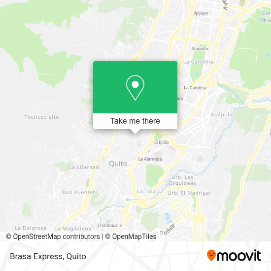 Brasa Express map