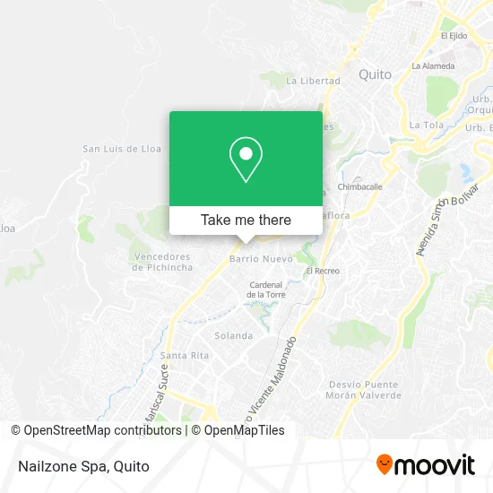 Nailzone Spa map