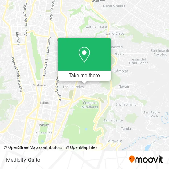 Medicity map