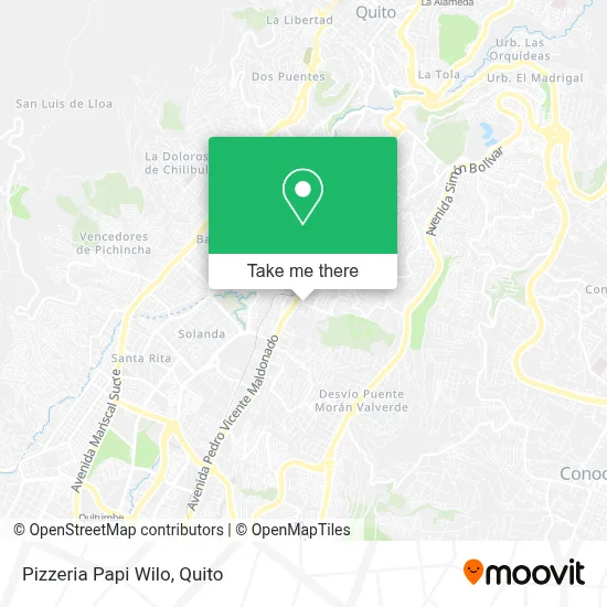 Pizzeria Papi Wilo map