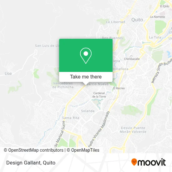 Design Gallant map