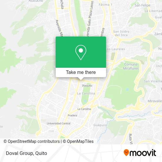 Doval Group map