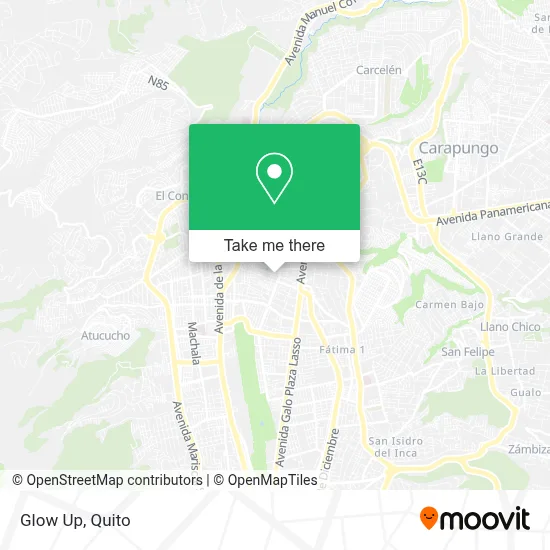 Glow Up map