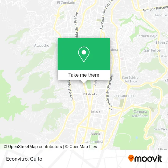 Econvitro map
