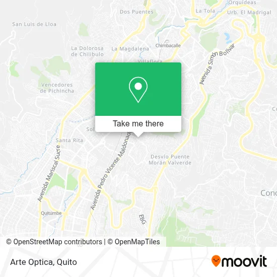 Arte Optica map