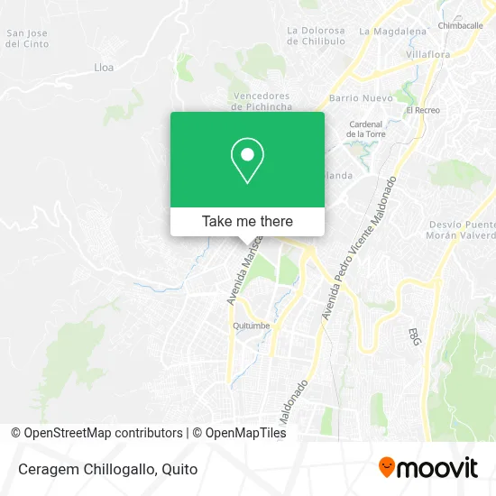 Ceragem Chillogallo map