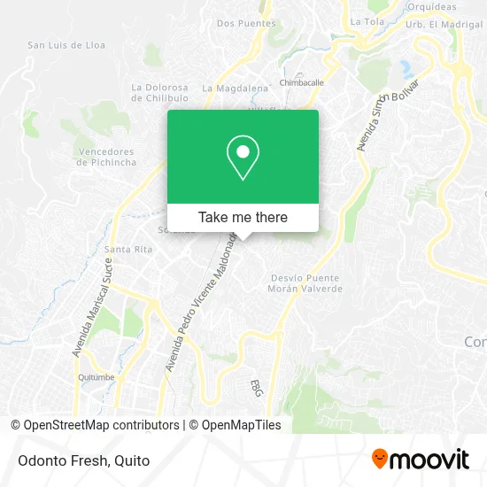 Odonto Fresh map