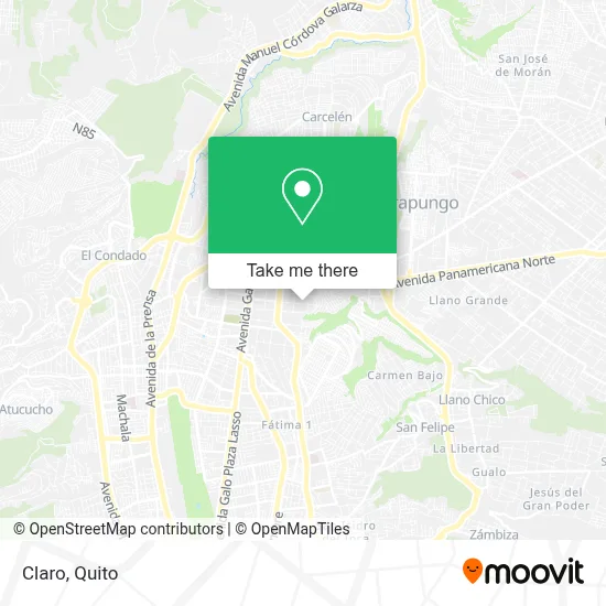 Claro map