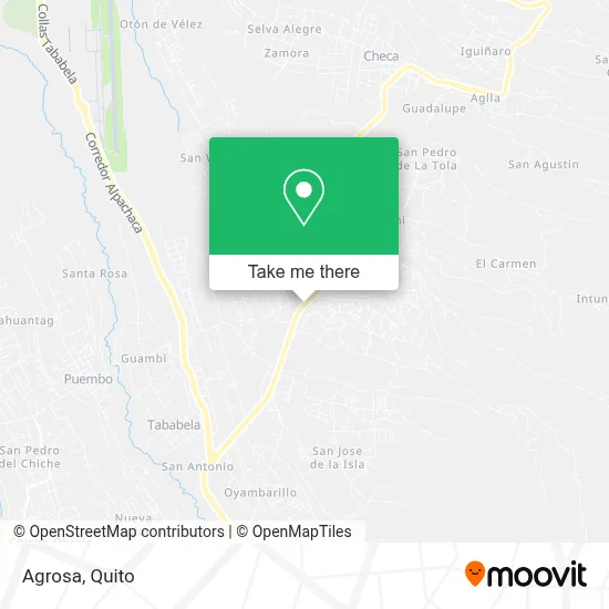 Agrosa map