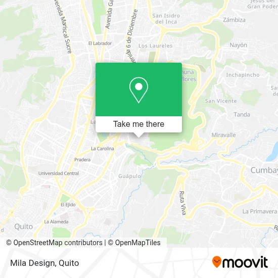 Mila Design map