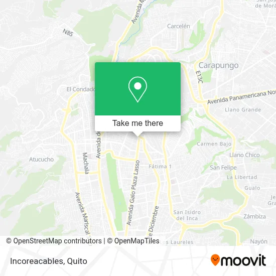 Incoreacables map