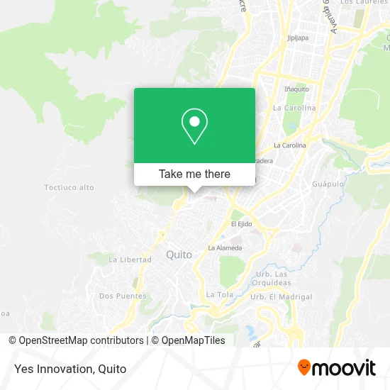 Yes Innovation map