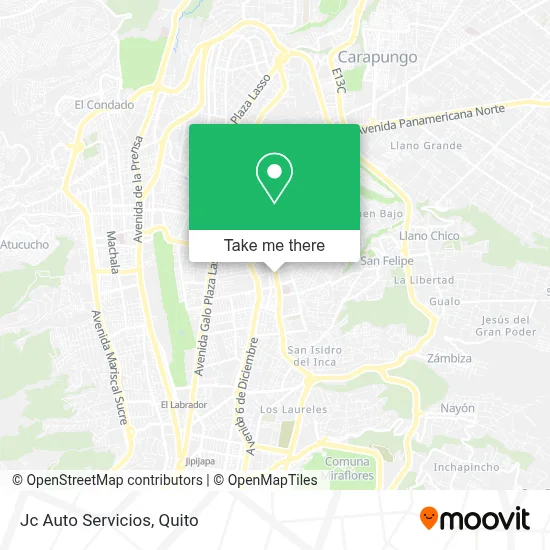 Jc Auto Servicios map