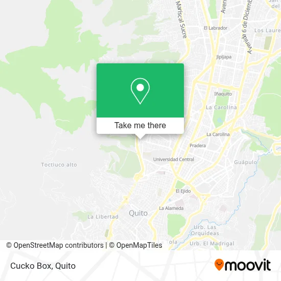 Cucko Box map