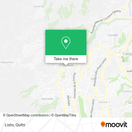 Listo map
