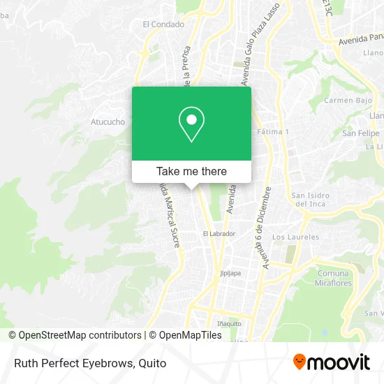 Ruth Perfect Eyebrows map