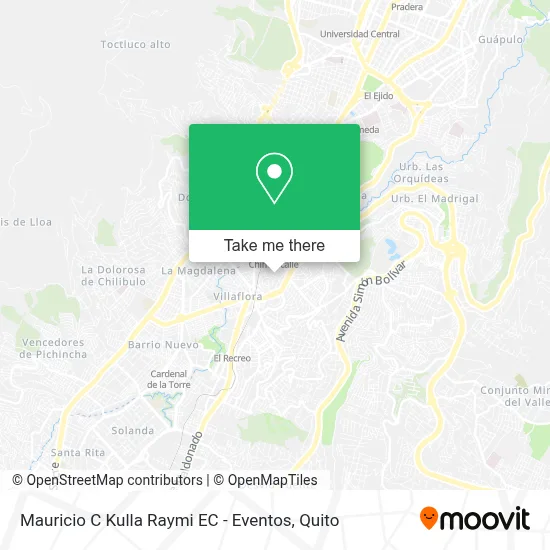 Mauricio C  Kulla Raymi EC - Eventos map