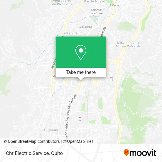 Cht Electric Service map