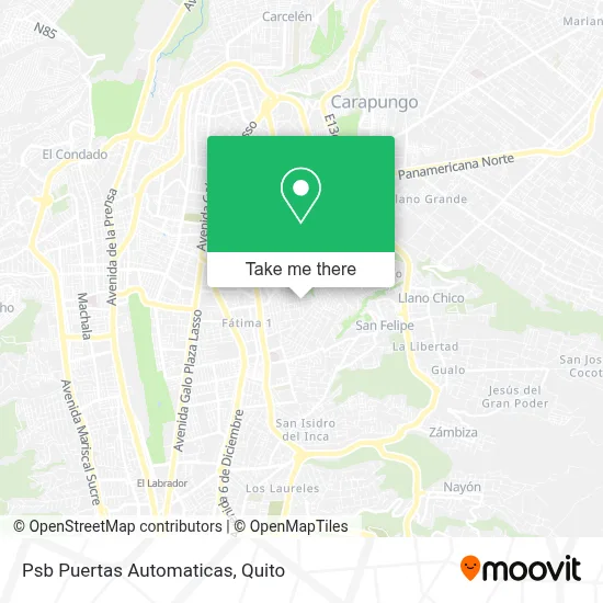 Psb Puertas Automaticas map