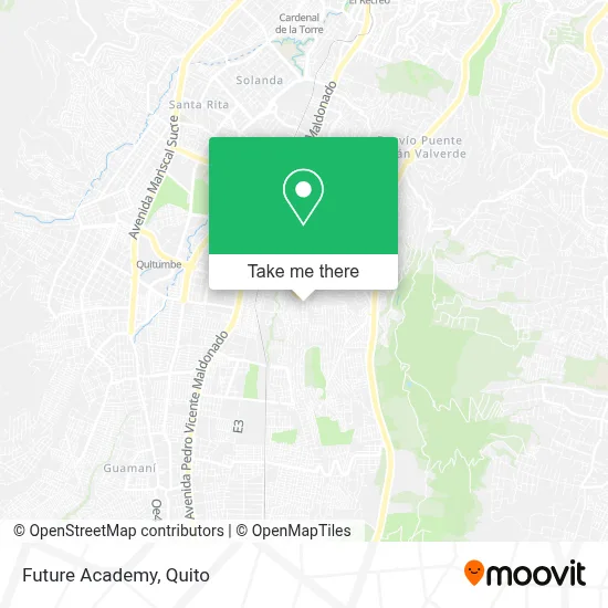 Future Academy map