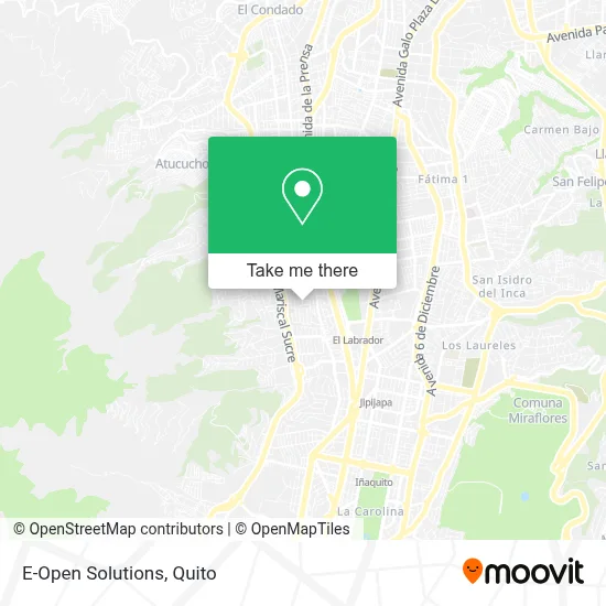 E-Open Solutions map