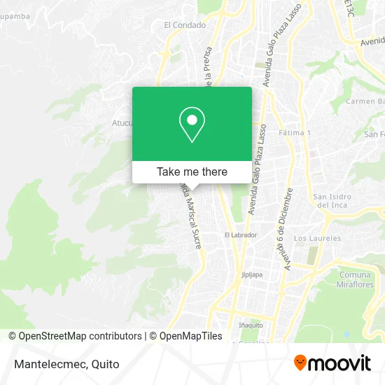 Mantelecmec map