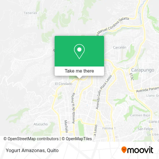 Yogurt Amazonas map