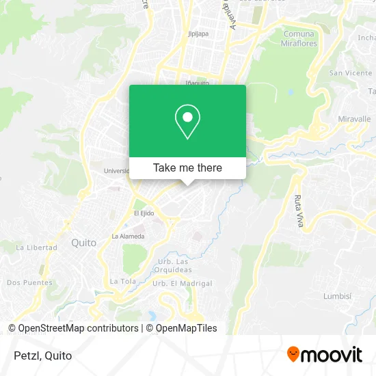 Petzl map