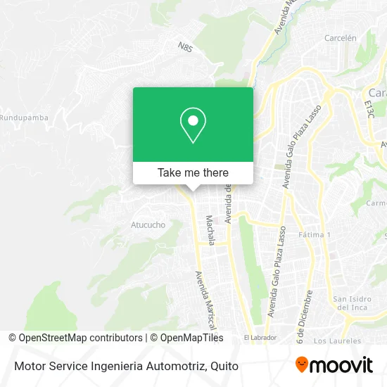 Motor Service Ingenieria Automotriz map