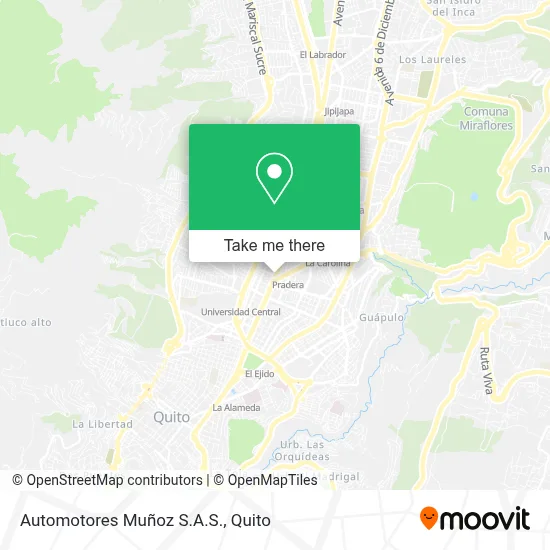 Automotores Muñoz S.A.S. map