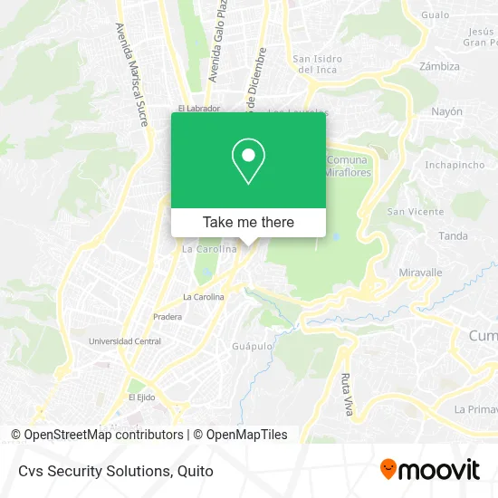 Cvs Security Solutions map
