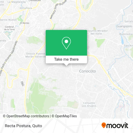 Recta Postura map