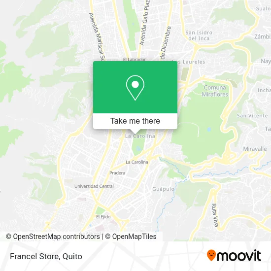 Francel Store map
