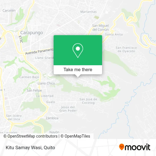 Kitu Samay Wasi map