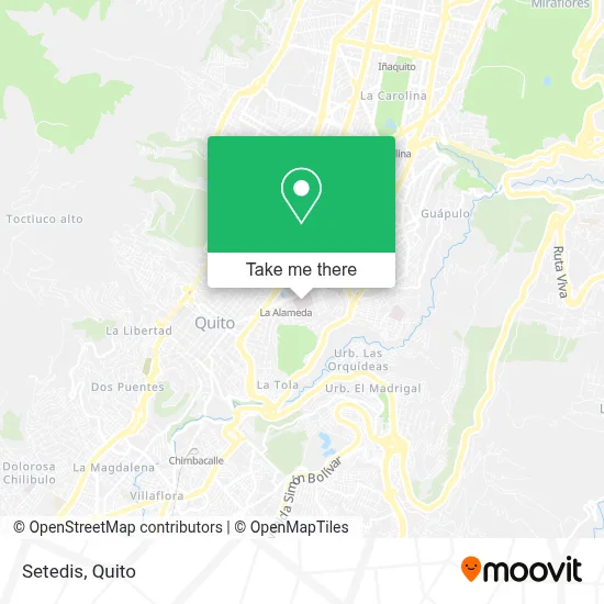 Setedis map